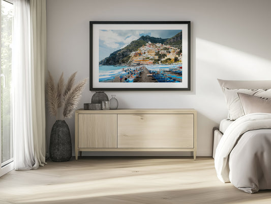 Positano Beach Umbrellas II - Positano - Wall Art