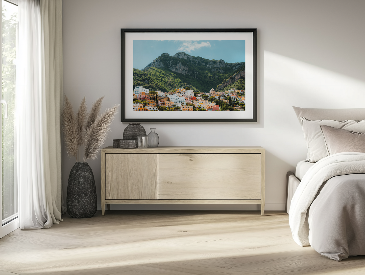 Italian Mountains Amalfi Coast - Positano - Wall Art