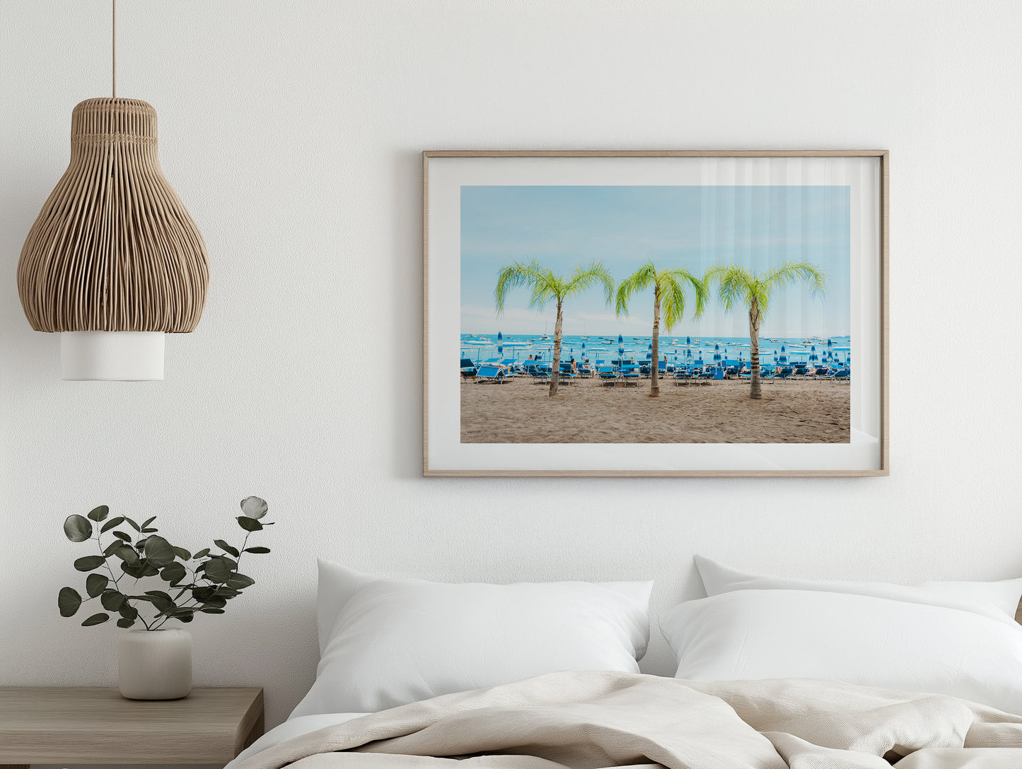 Amalfi Coast Palms - Positano - Wall Art