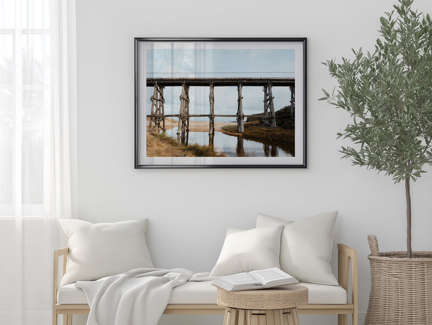 Kilcunda Trestle Bridge - Victoria - Wall Art