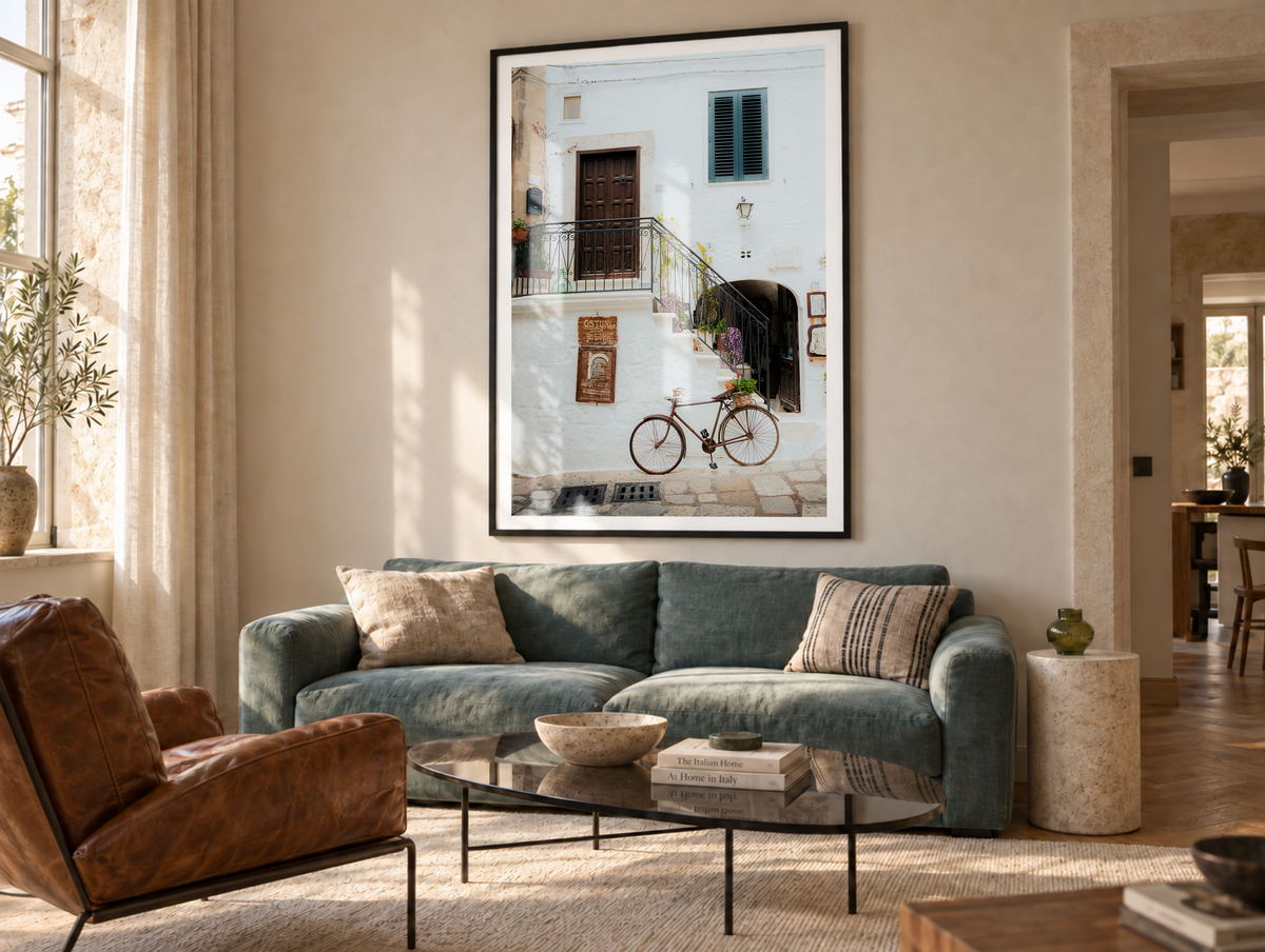 Sulla Pietra - Ostuni - Wall Art