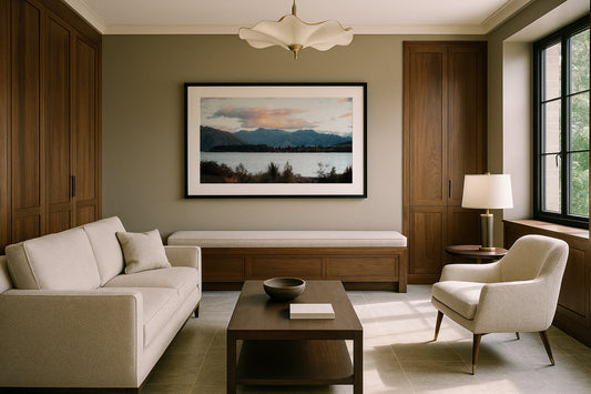 Lake Wanaka At Dusk - New Zealand - Wall Art