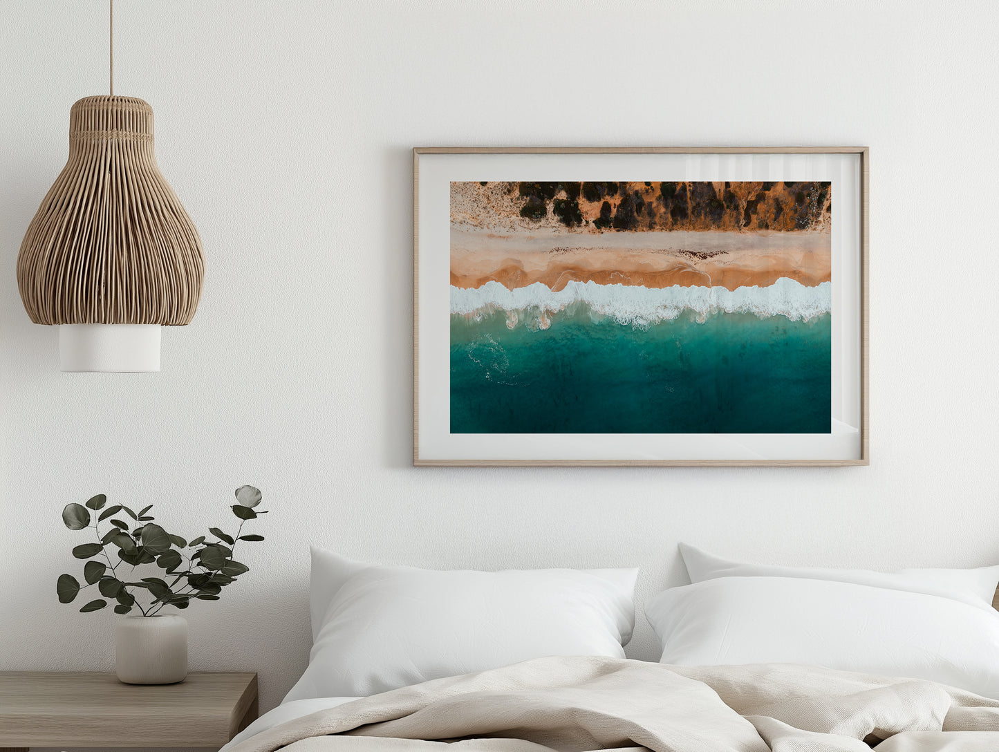 Maslin Beach Aerial - South Australia - Wall Art