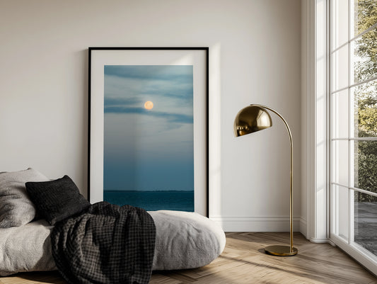 Full Moon - Foul Bay - South Australia - Wall Art