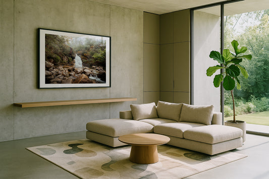 Mt Buffalo Waterfall - Bright - Wall Art