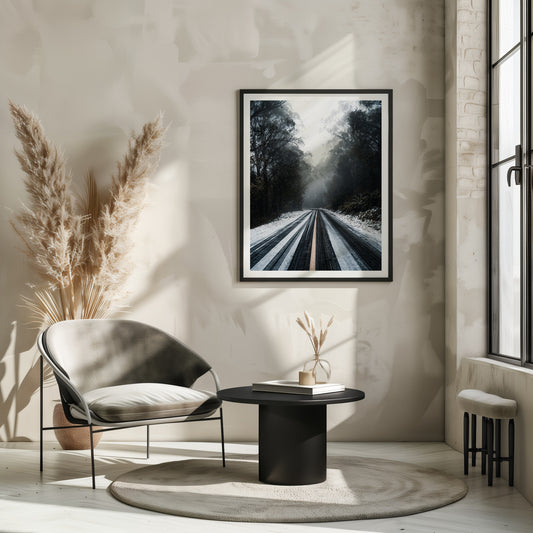 Mt Donna Buang Snowy Road