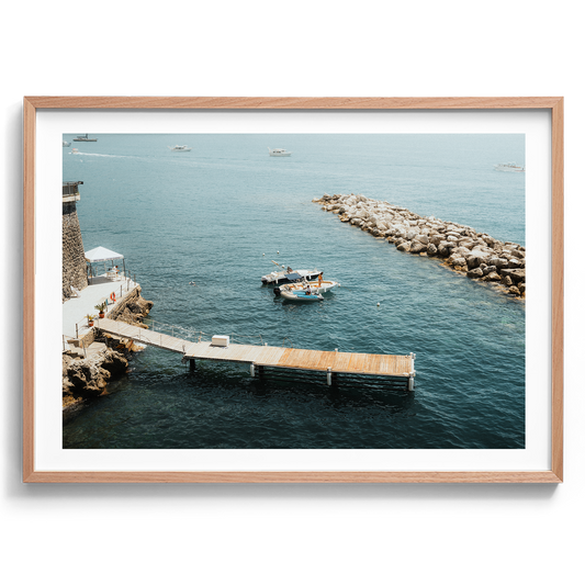 Summer Boat Day - Atrani - Wall Art