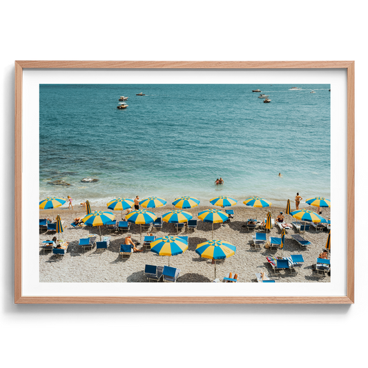 Tonino's Beach Umbrellas IV - Amalfi - Wall Art