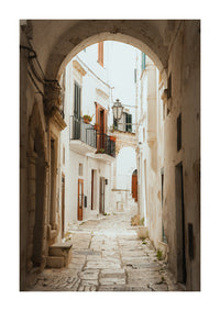 Arched Laneway Ostuni Blankwall image