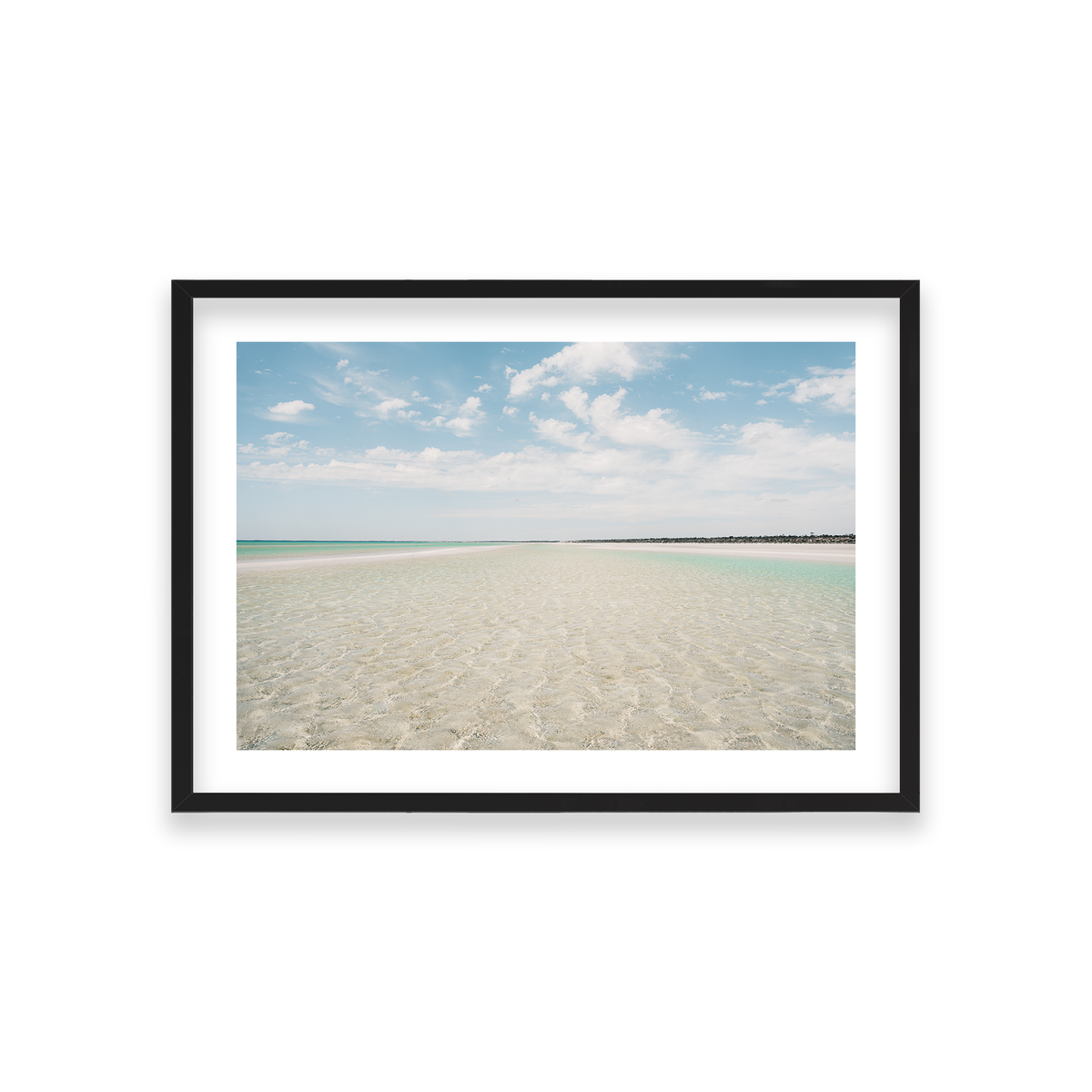 Flaherty Beach - South Australia — Medium, Matte Black, Classic Frame