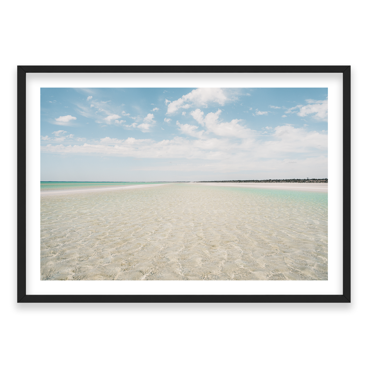 Flaherty Beach - South Australia — Monument, Matte Black, Classic Frame