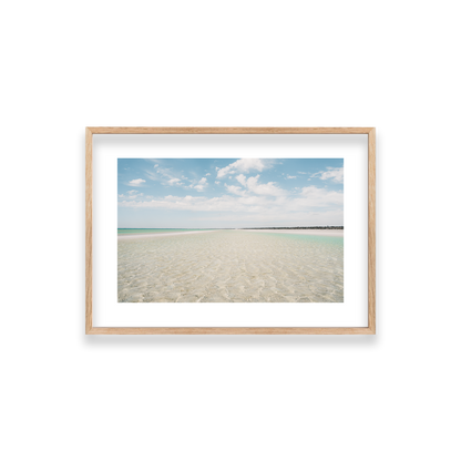 Flaherty Beach - South Australia — Small, Natural Oak, Classic Frame