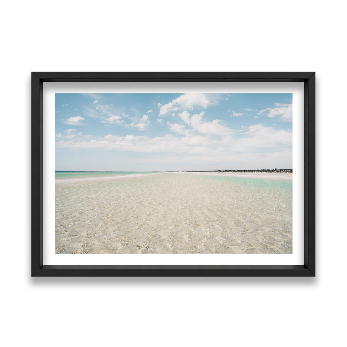Flaherty Beach - South Australia — Feature, Matte Black, Shadow Box