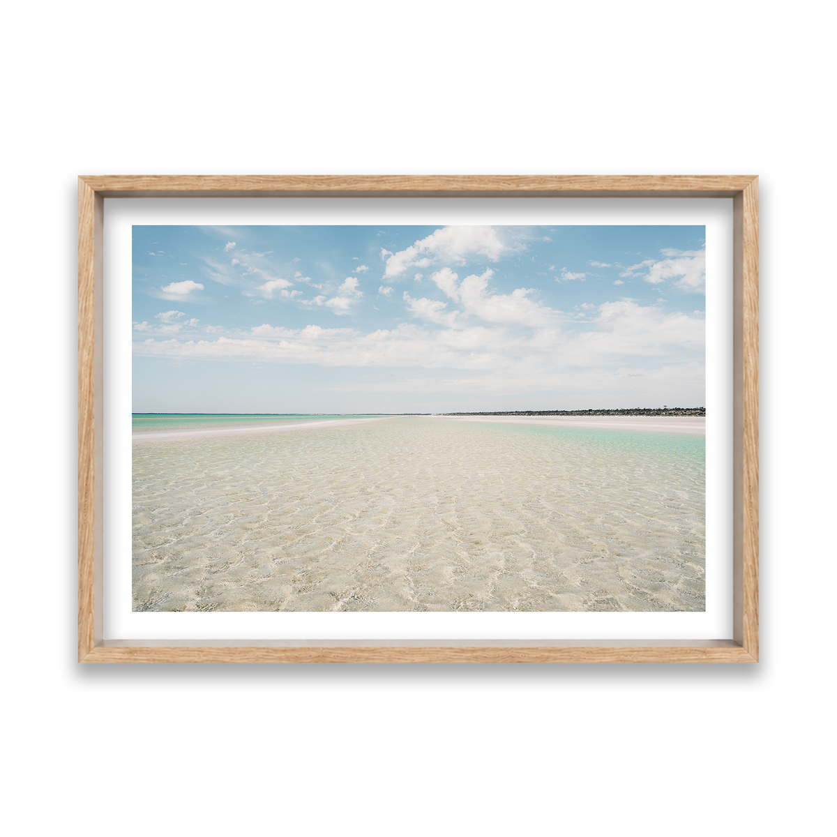 Flaherty Beach - South Australia — Feature, Natural Oak, Shadow Box