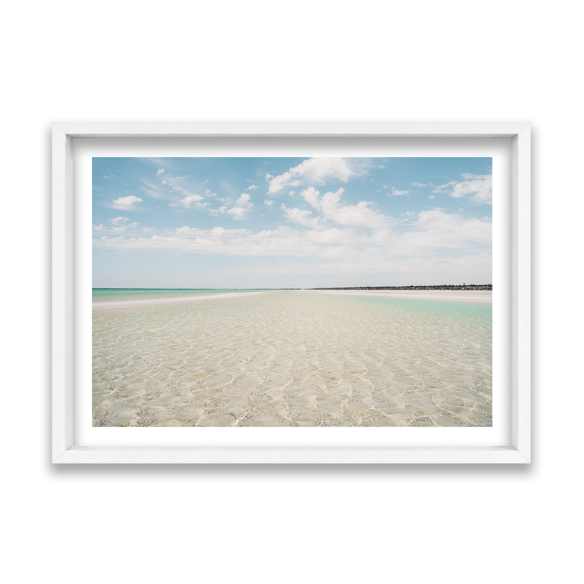 Flaherty Beach - South Australia — Feature, Matte White, Shadow Box