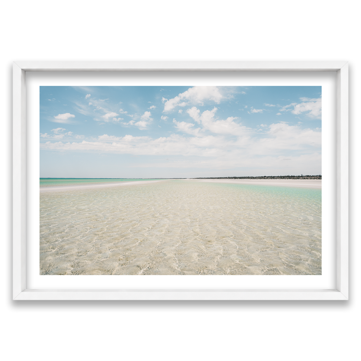 Flaherty Beach - South Australia — Monument, Matte White, Shadow Box