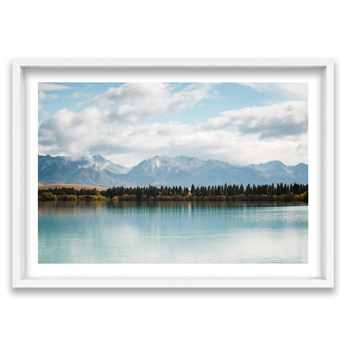 Lake Tekapo - New Zealand — Monument, Matte White, Shadow Box