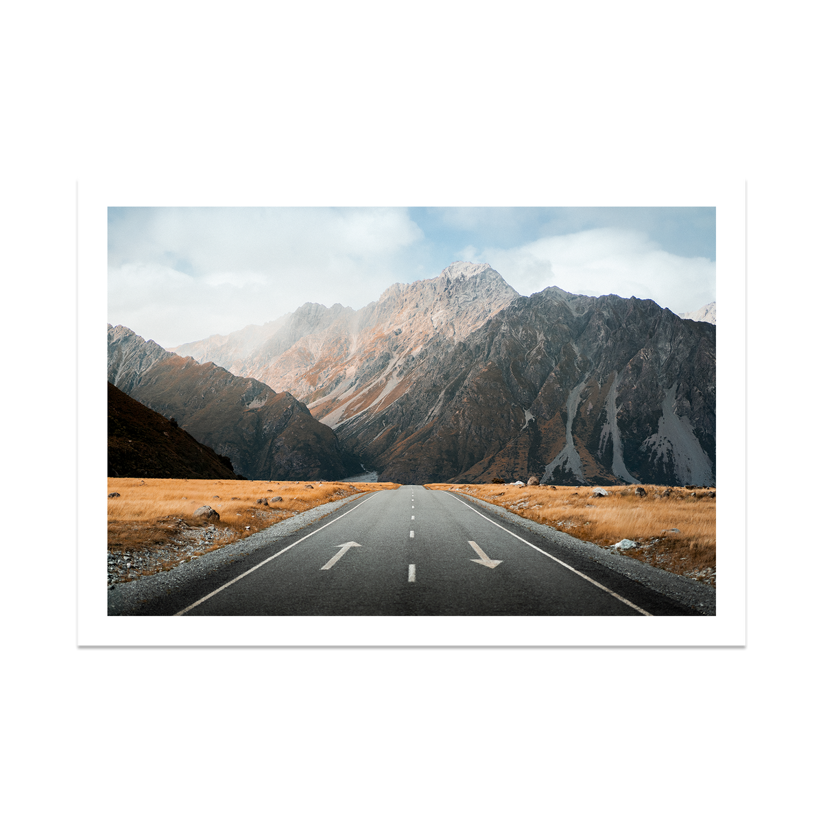 Mt Cook National Park - New Zealand — Statement, No Frame, Print Only