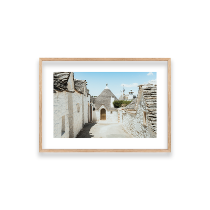 Trulli House Series 7 - Alberobello — Small, Natural Oak, Classic Frame