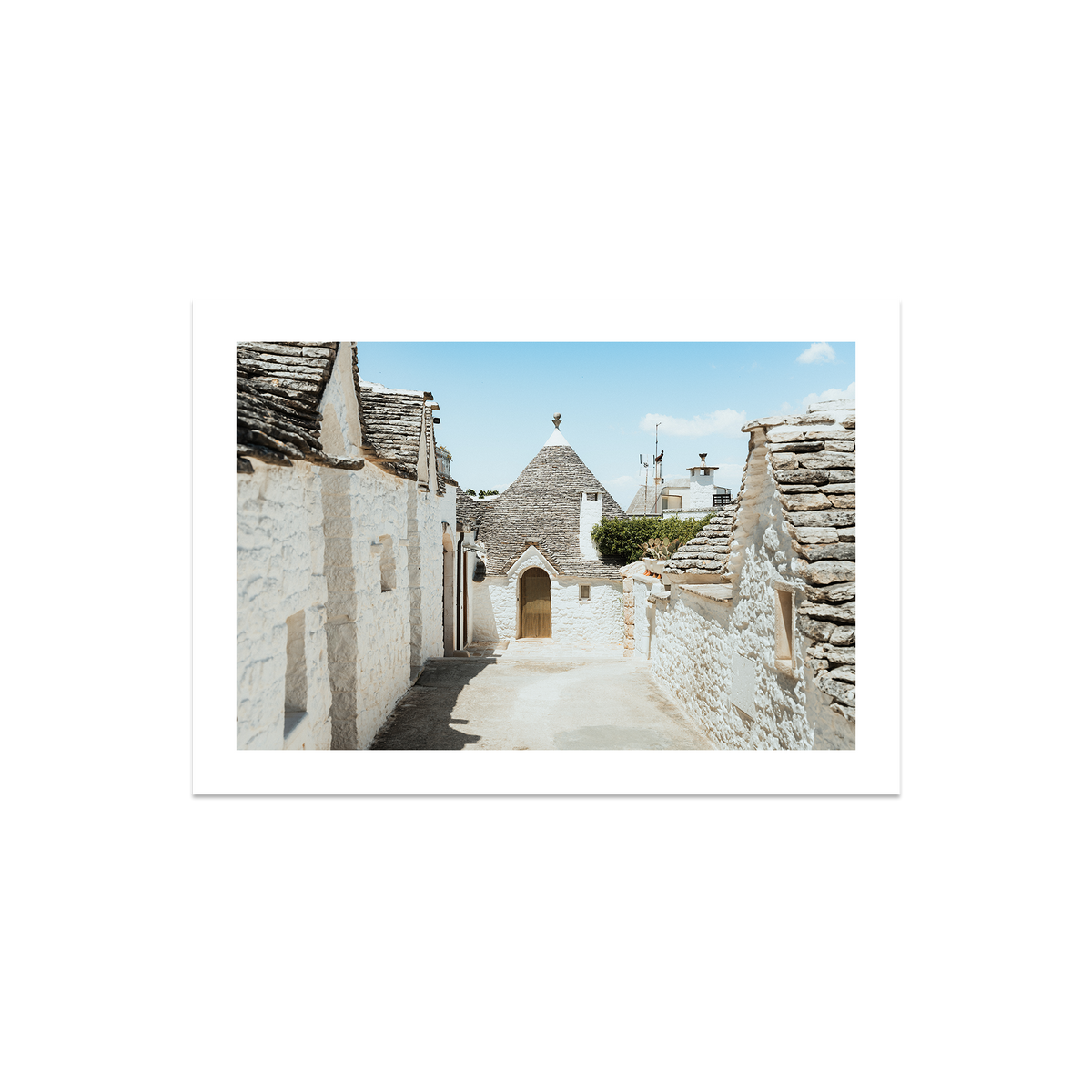 Trulli House Series 7 - Alberobello — Medium, No Frame, Print Only