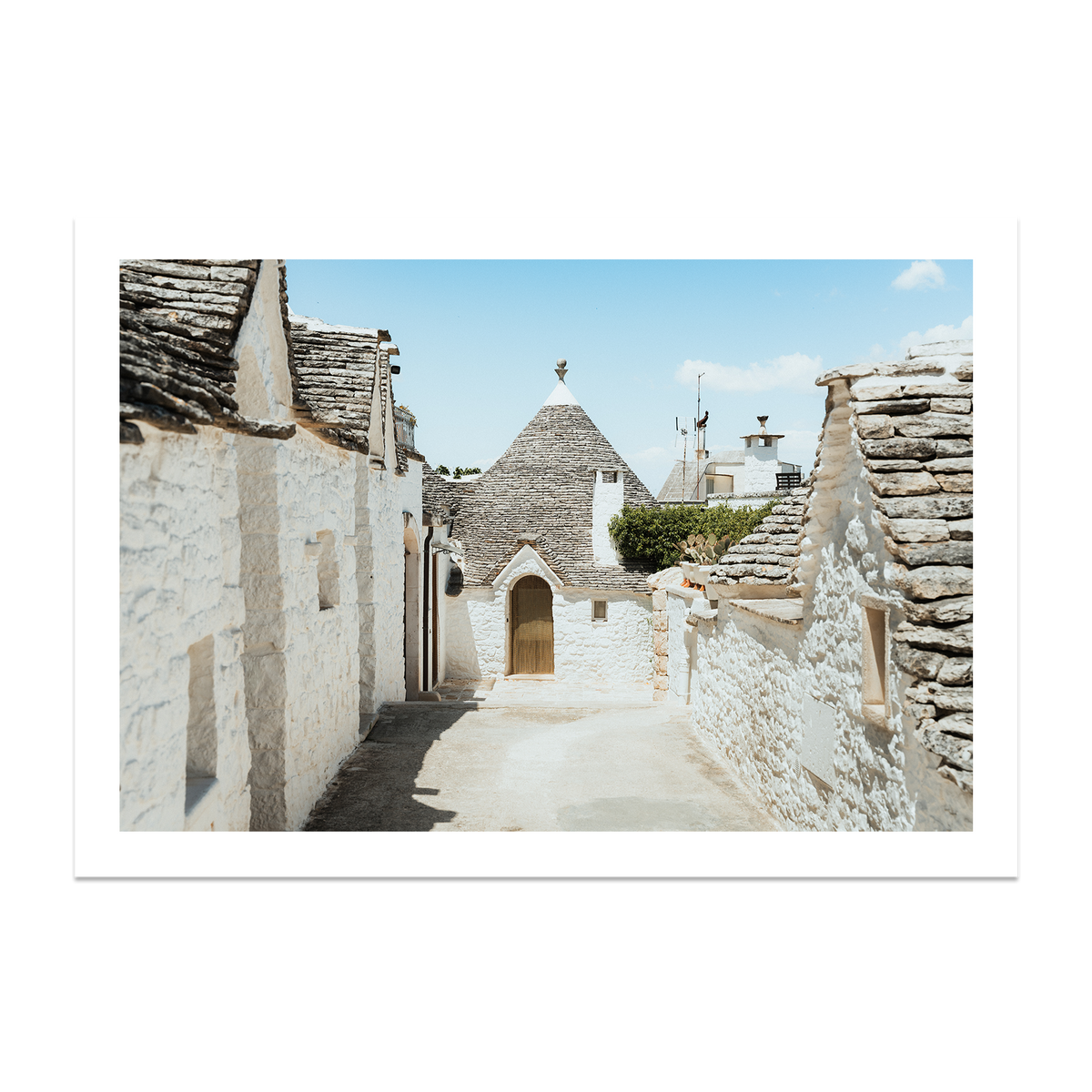 Trulli House Series 7 - Alberobello — Monument, No Frame, Print Only