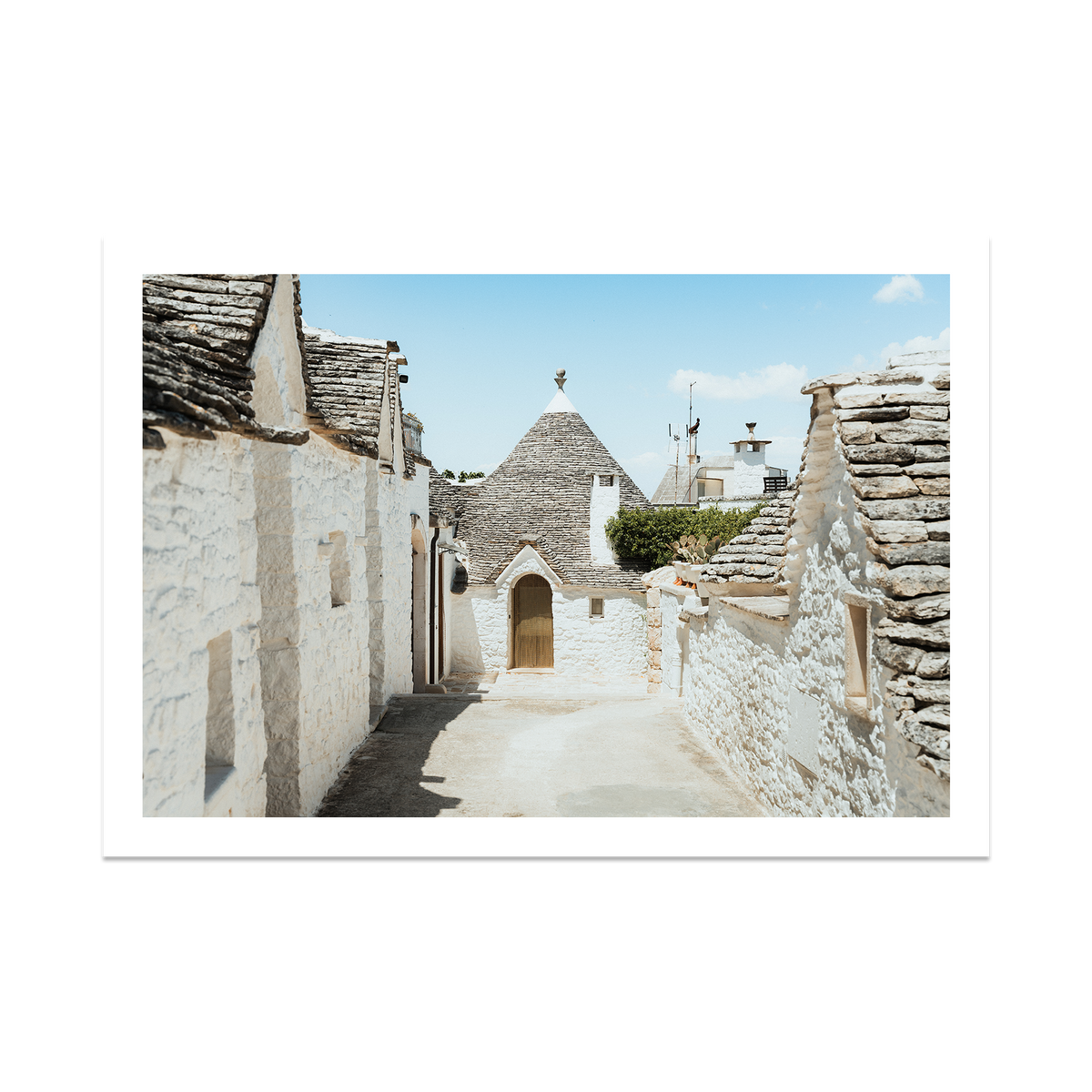 Trulli House Series 7 - Alberobello — Statement, No Frame, Print Only