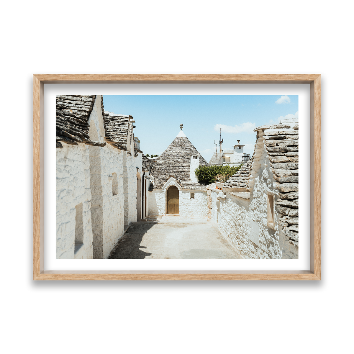 Trulli House Series 7 - Alberobello — Feature, Natural Oak, Shadow Box