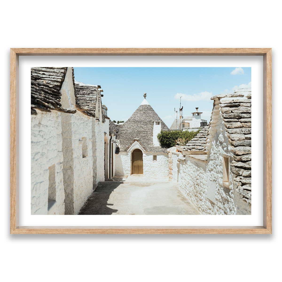 Trulli House Series 7 - Alberobello — Monument, Natural Oak, Shadow Box
