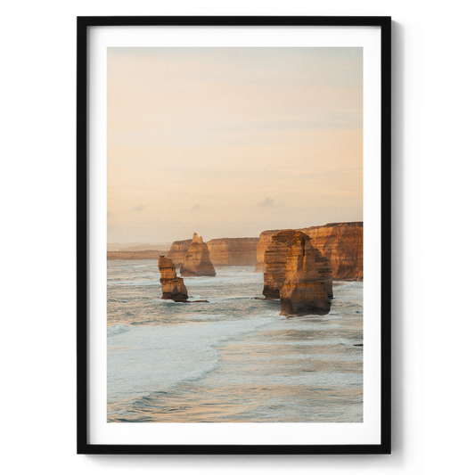 12 Painted Apostles Neutral - Great Ocean Road - Wall Art