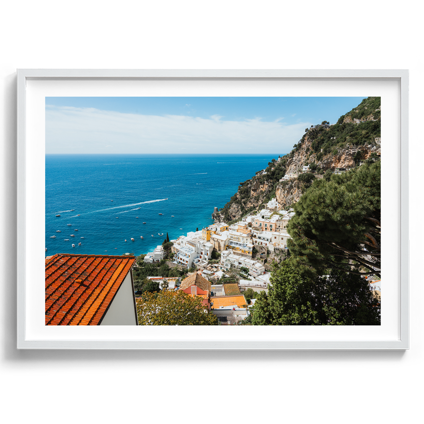 Amalfi Coast Canopies - Positano - Wall Art