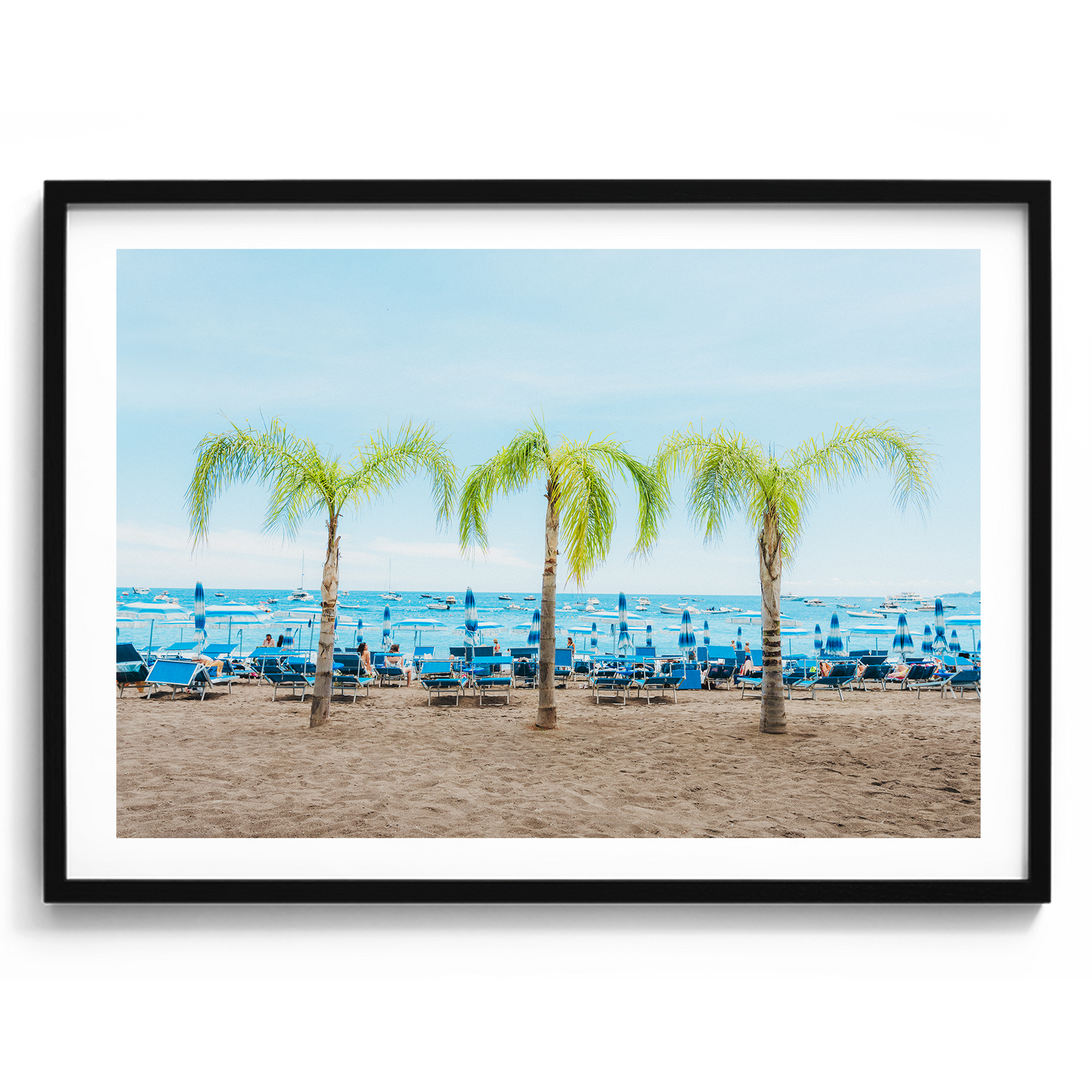 Amalfi Coast Palms - Positano - Wall Art