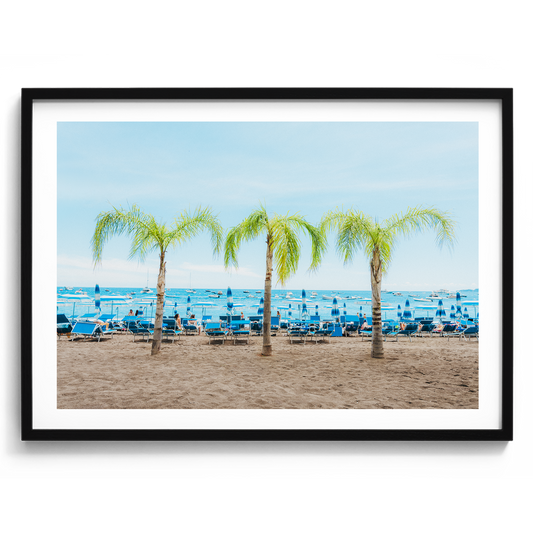 Amalfi Coast Palms - Positano - Wall Art