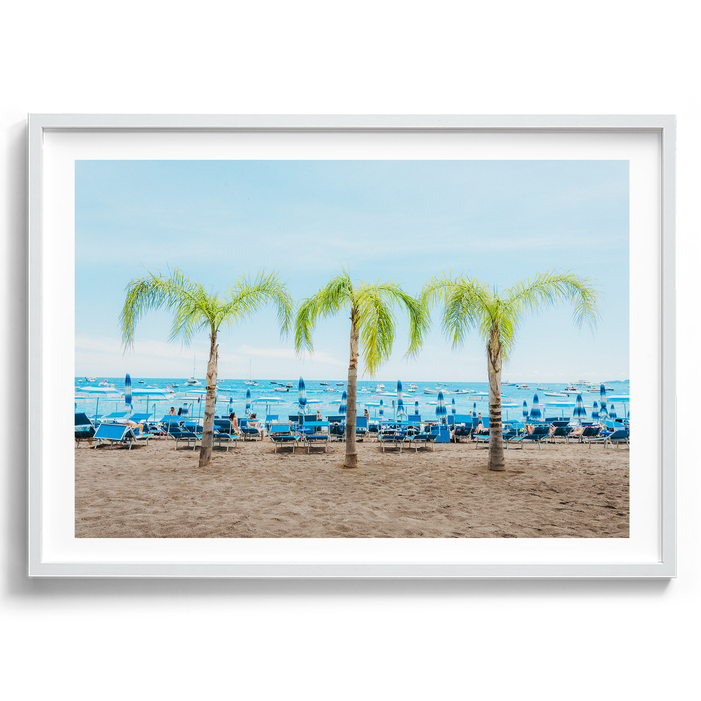 Amalfi Coast Palms - Positano - Wall Art