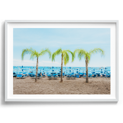 Amalfi Coast Palms - Positano - Wall Art