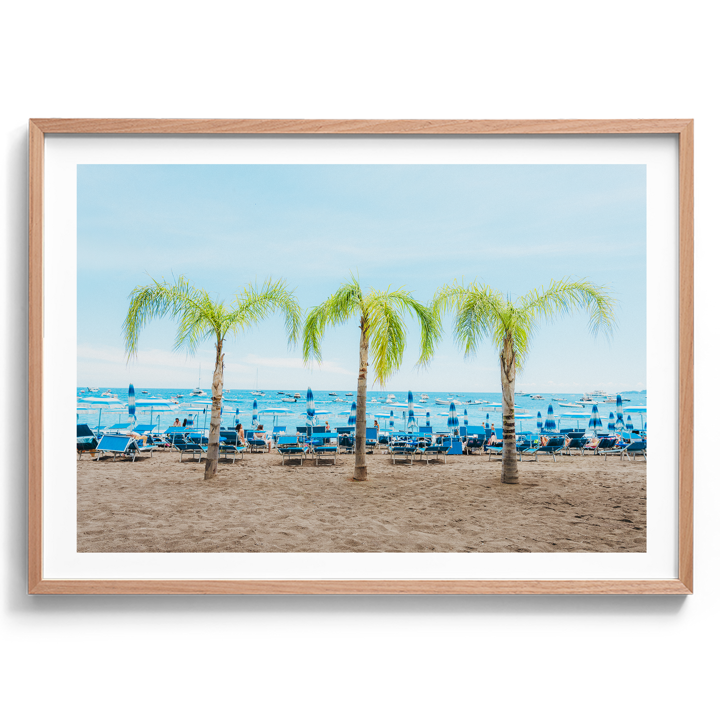 Amalfi Coast Palms - Positano - Wall Art