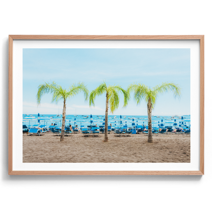 Amalfi Coast Palms - Positano - Wall Art