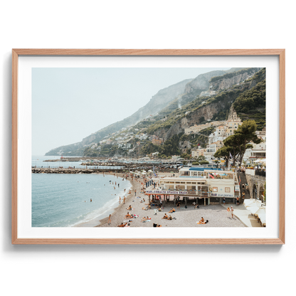 Amalfi Town Summer Day - Amalfi - Wall Art