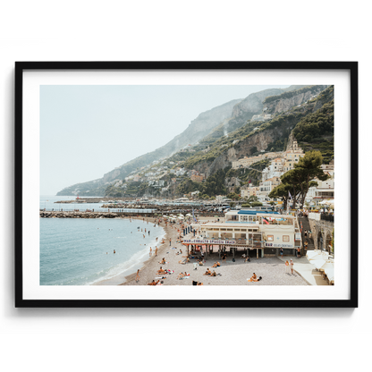 Amalfi Town Summer Day - Amalfi - Wall Art