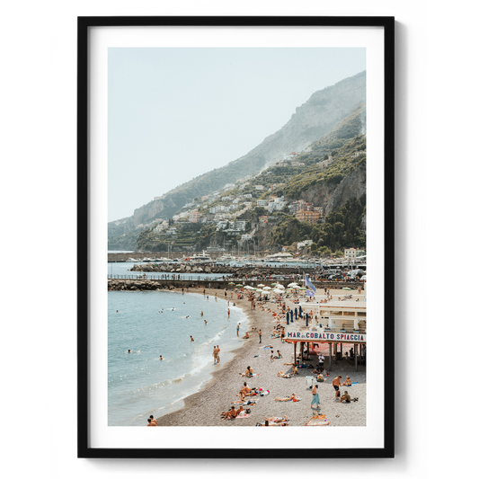 Amalfi Town Summer Day II - Amalfi - Wall Art