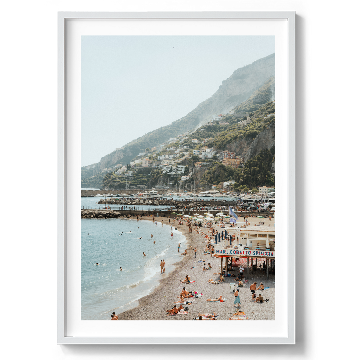 Amalfi Town Summer Day II - Amalfi - Wall Art