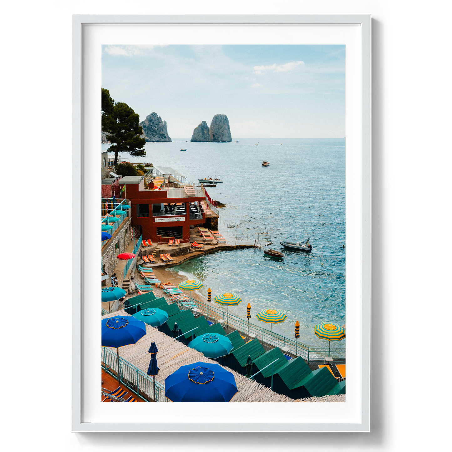 Bagni Internazionali - Capri - Wall Art