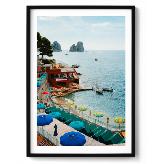 Bagni Internazionali - Capri - Wall Art