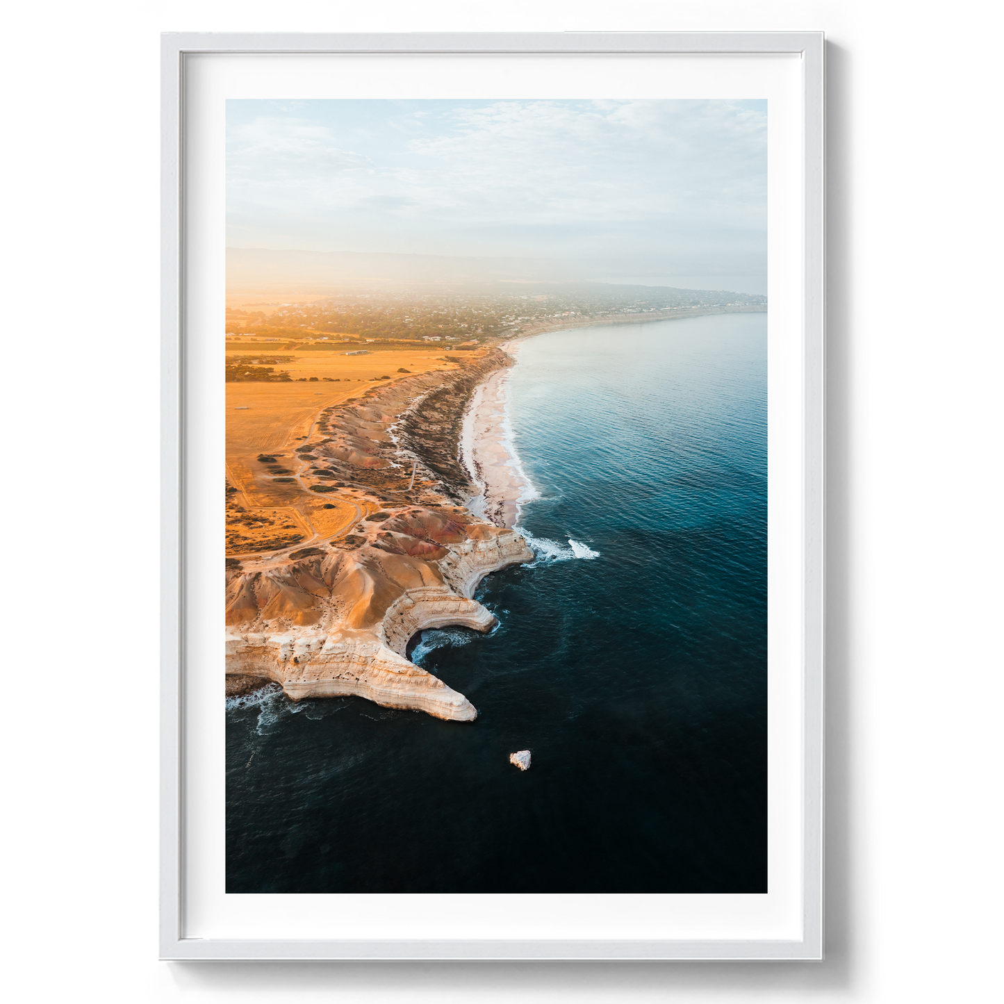 Blanche Point Aerial - South Australia - Wall Art