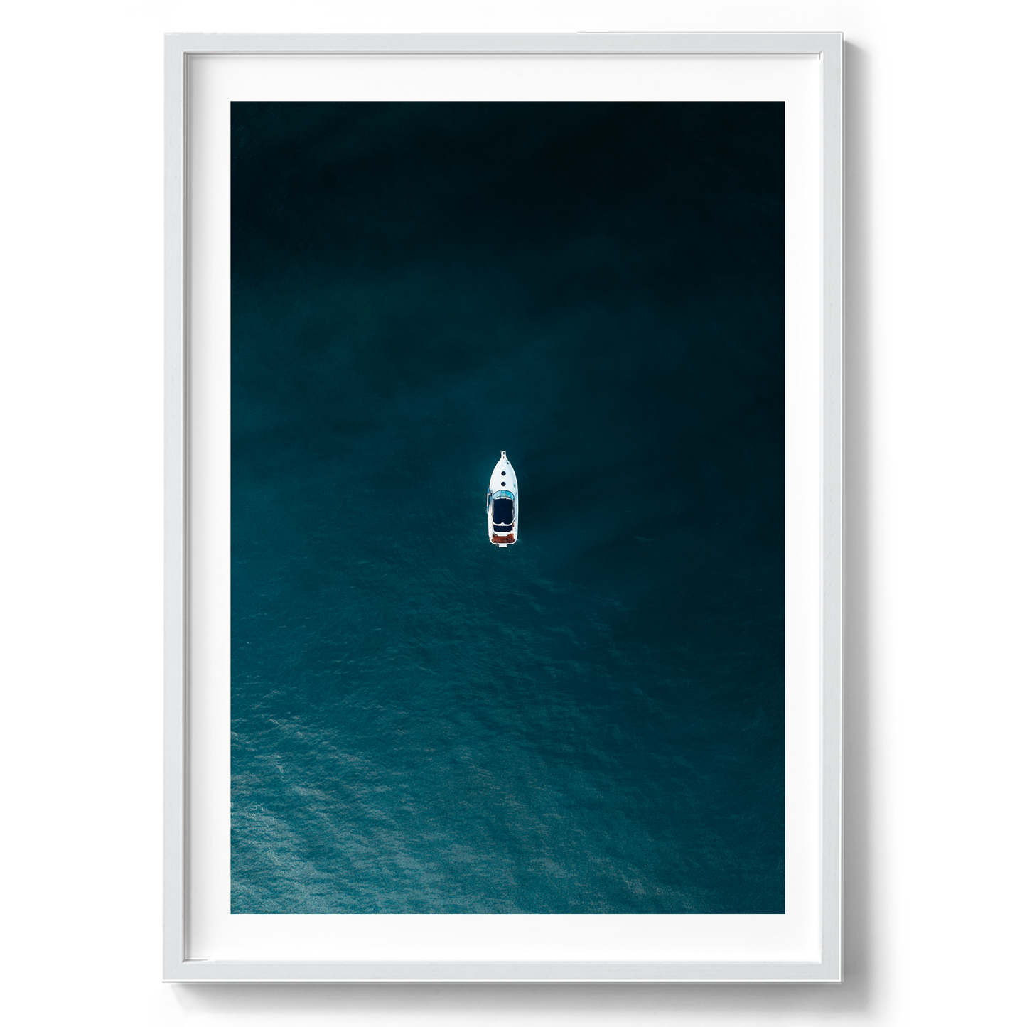 Boat In the Ocean - Wall Art