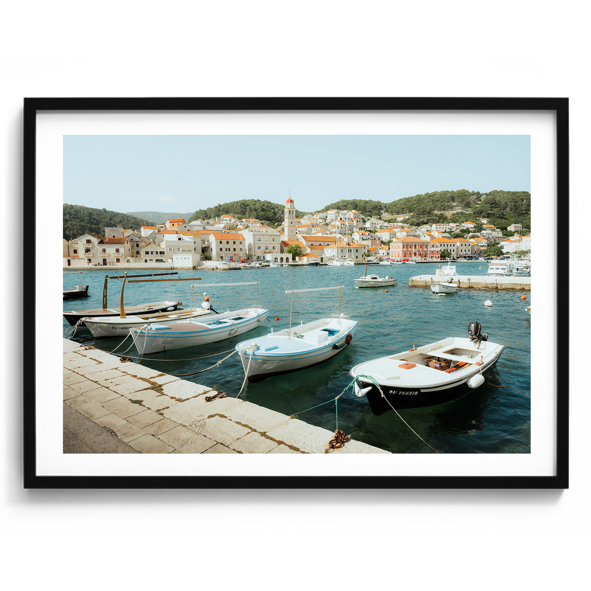 Boats at Rest - Pucisca - Wall Art