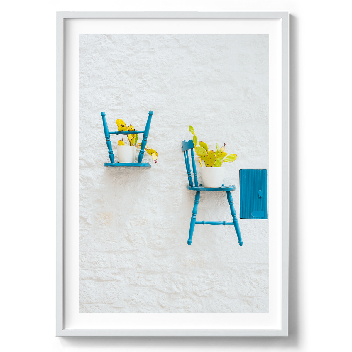 Chairs Gone Wild - Ostuni - Wall Art
