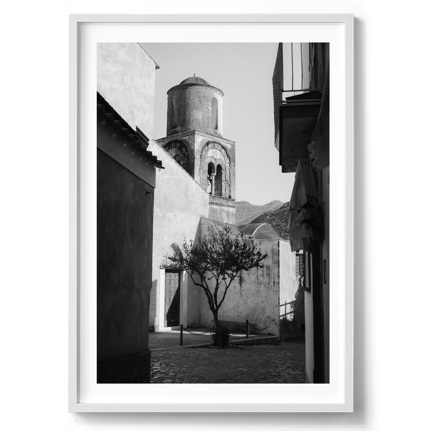 Church of Saint Mary 'a Gradillo' - Ravello B&W - Wall Art