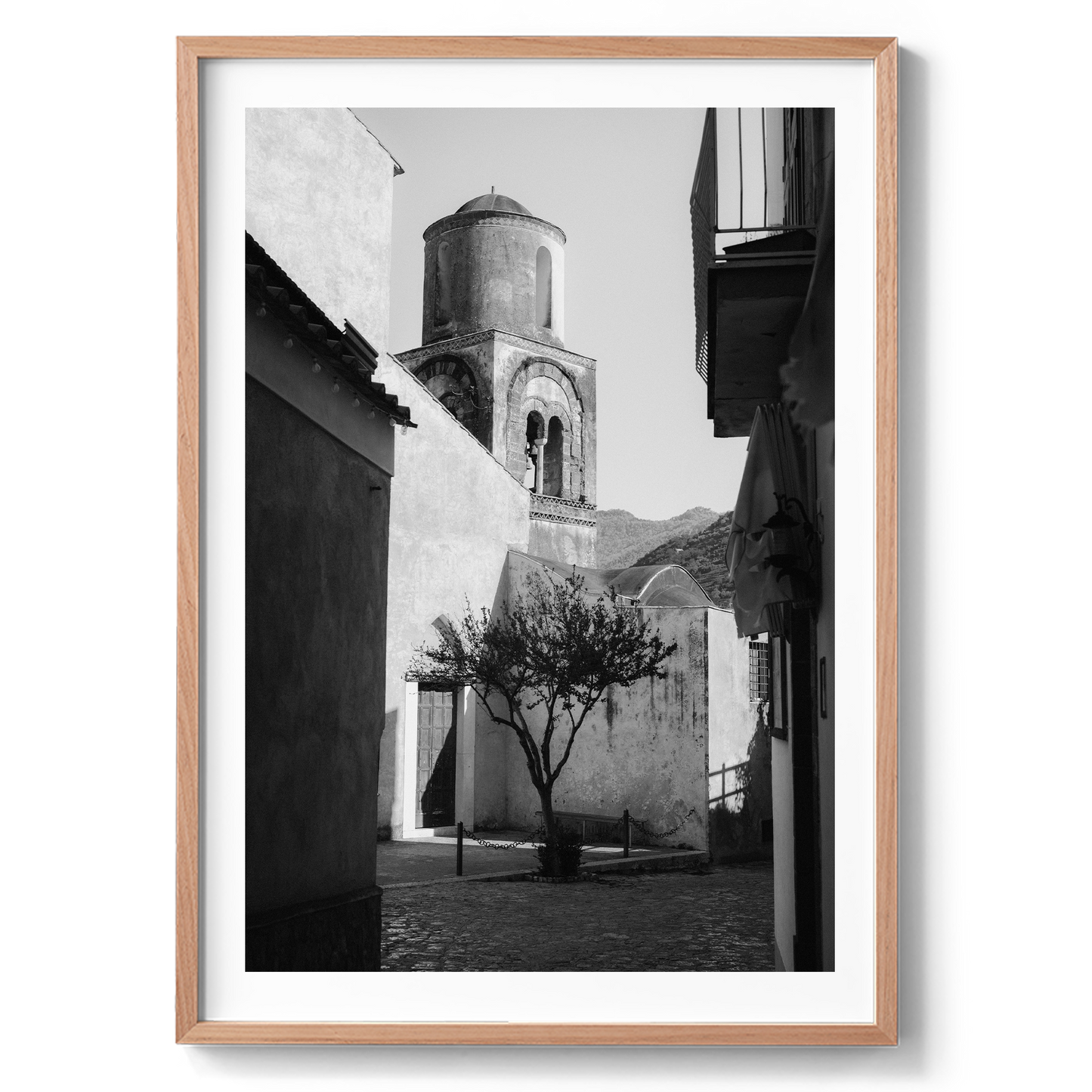 Church of Saint Mary 'a Gradillo' - Ravello B&W - Wall Art