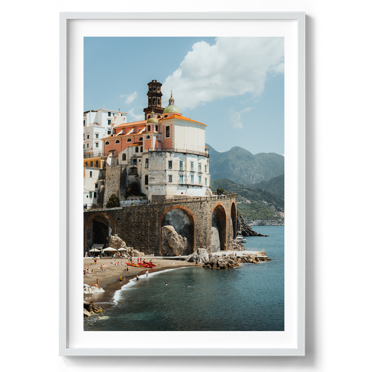 Collegiate Church of Saint Mary Magdalene II - Atrani - Wall Art