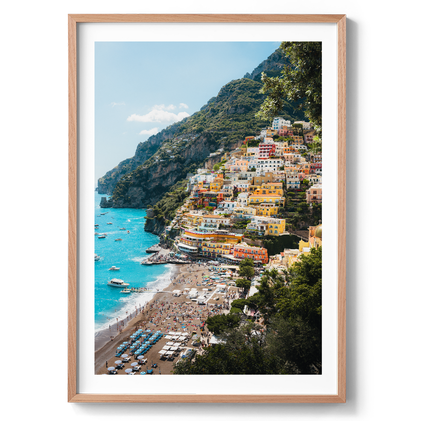 Colourful Italy - Positano - Wall Art